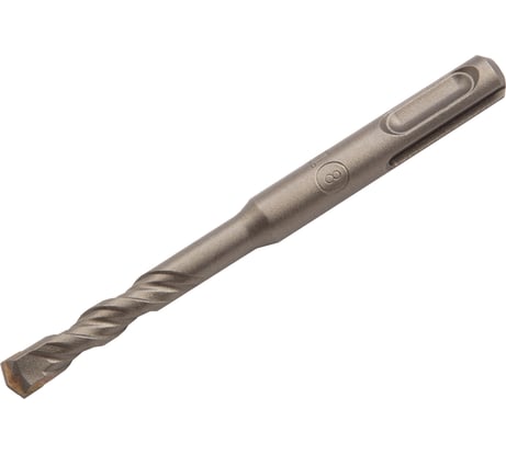 Бур по бетону, двойная спираль, Cobalt W-tip (8x110 мм; SDS PLUS) Denzel 705010