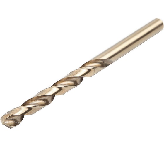Сверло по металлу Industrial HSS Co 5% DIN 338, 10.0x133 мм, 135°, ц/х TOLSEN 75158