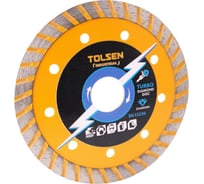 Диск алмазный турбо Industrial, 230x22.2 мм TOLSEN 76747