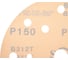Круг шлифовальный GOLD B312T (5 шт; 150 мм; на липучке; 15 отв; золотистый; P150) SUNMIGHT 44309R 3
