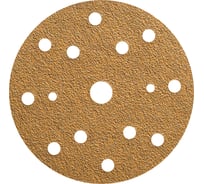 Круг шлифовальный GOLD B312T (5 шт; 150 мм; на липучке; 15 отв; золотистый; P120) SUNMIGHT 44308R