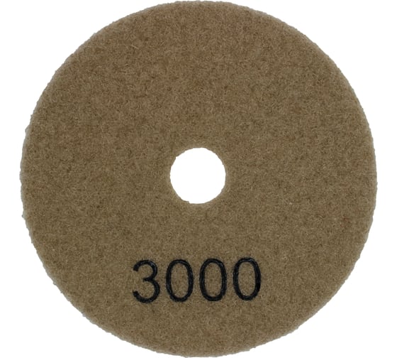 Алмазный гибкий шлифовальный круг Orientcraft АГШК 100 мм, P3000, Черепашка 1003000