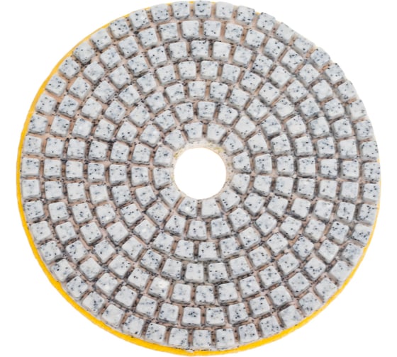 Алмазный гибкий шлифовальный круг Orientcraft АГШК 100 мм, P50, Черепашка для влажной шлифовки 10050