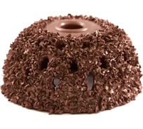 Полусфера шероховальная Ø55x25 мм, AH 3/8"-24 thread, 18 Grit Rossvik NS05-6418