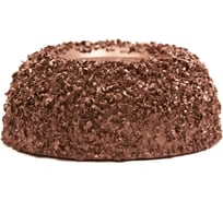 Полусфера шероховальная 50x19 мм, AH 9.5 мм, 24 Grit Rossvik NS05-6124