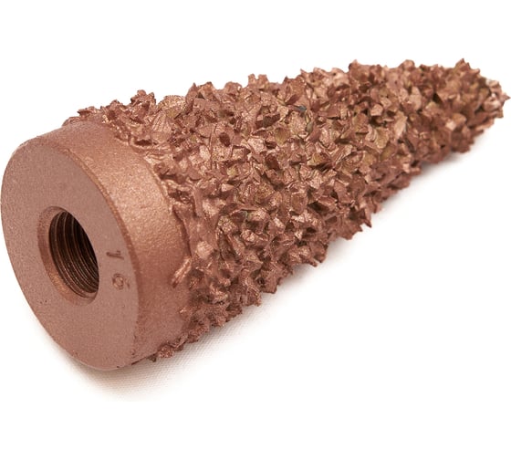 Конус шероховальный Ø25x50 мм, AH 3/8"-24 thead, 16 Grit Rossvik NS05-3316 1