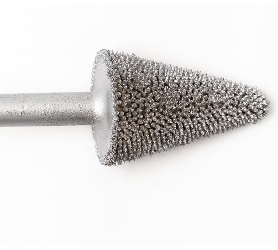 Конус шероховальный Ø22.2x31.7 мм, штифт 6.3 мм, 330 Grit Rossvik NS613 1