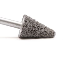 Конус шероховальный Ø22.2x31.7 мм, штифт 6.3 мм, 230 Grit Rossvik NS612