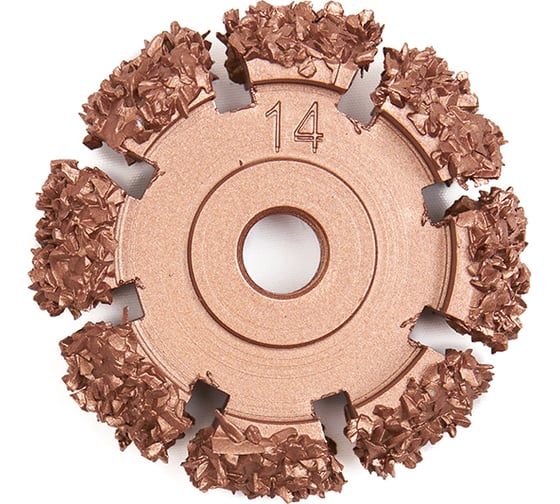 Диск шероховальный Ø50x3 мм, AH 3/8''-24 thread, 16 Grit Rossvik NS05-2016-RF 1