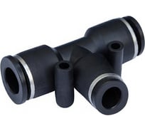 Фитинг-переходник цанговый Т-образный 6-6-4 мм, пластик, тип PGT, 10 шт TITAN LOCK TLP-PGT6-4_10