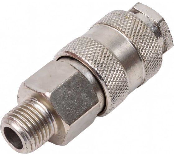 Быстросъем рапид мама - наружная резьба 1/4" Pegas pneumatic 3214