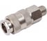Быстросъем рапид мама - наружная резьба 1/4" Pegas pneumatic 3214 4