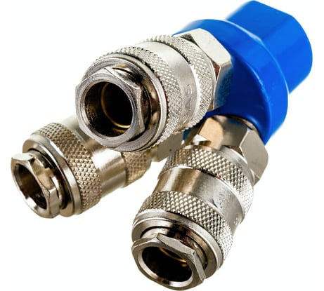 Разветвитель пневматический V-образный тройник Pegas PGS-3302