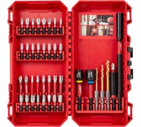 Биты SHOCKWAVE набор 40 предметов GEN III в пласт. кейсе Milwaukee 4932492004