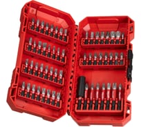 Биты SHOCKWAVE набор 56 предметов GEN III в пласт. кейсе Milwaukee 4932492006