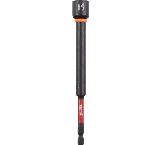 Насадка магнитная торцевая SHOCKWAVE 1/4"Hex, 13х150 мм Milwaukee 4932492448 1