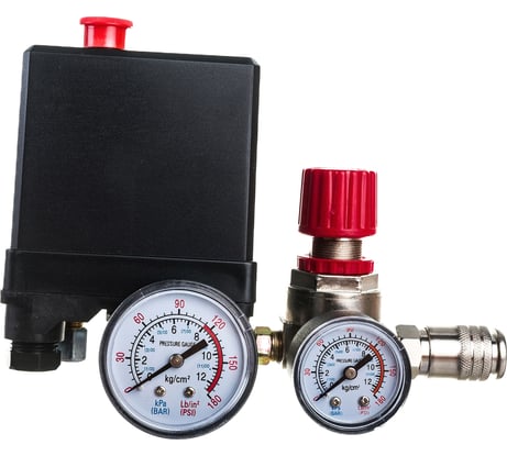 Реле в сборе 380 В, 1 быстрый выход для компрессора Pegas pneumatic PGS-2609