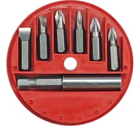 Набор бит с магнитным держателем бит (7 предметов; 1/4") VOREL 66080