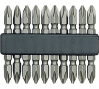 Набор бит двухсторонних (10 шт; PH2; 60 мм; 1/4") VOREL 65700