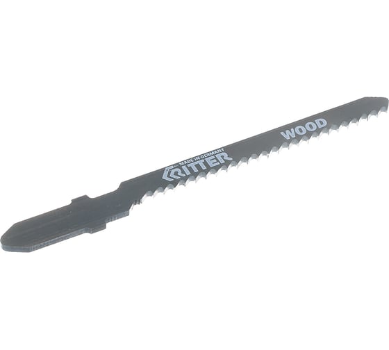 Пилки по дереву Т119BO (2 шт; 75х50 мм; шаг 2 мм; 12 TPi; CrV) для лобзиков RITTER 3109-2