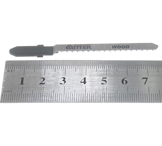 Пилки по дереву Т101AO (2 шт; 75х50 мм; шаг 1.3 мм; 20 TPi; CrV) для лобзиков RITTER 3171-2
