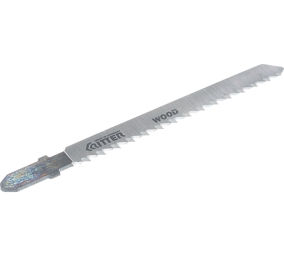 Пилки по дереву Т101BR (2 шт; 100х75 мм; шаг 2.5 мм; 10TPi; CrV) для лобзиков RITTER 3102-2