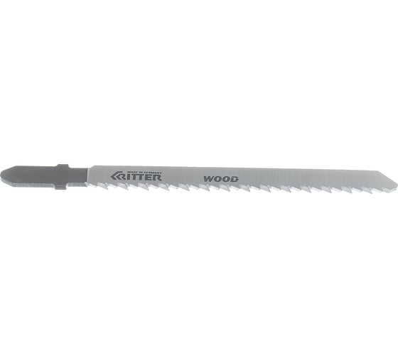 Пилки по дереву Т101BR (2 шт; 100х75 мм; шаг 2.5 мм; 10TPi; CrV) для лобзиков RITTER 3102-2