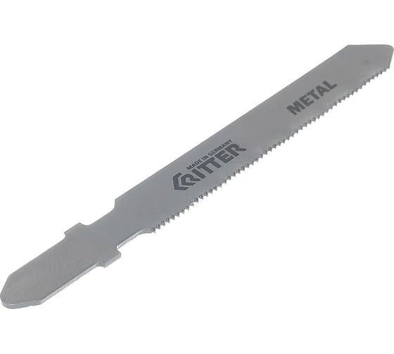Пилки по стали Т118G (2 шт; 75х50 мм; шаг 0.9 мм; 28TPi; HSS) для лобзиков RITTER 3110-2
