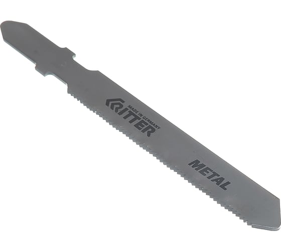 Пилки по стали Т118G (2 шт; 75х50 мм; шаг 0.9 мм; 28TPi; HSS) для лобзиков RITTER 3110-2