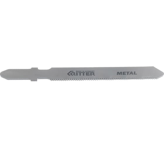 Пилки по стали Т118G (2 шт; 75х50 мм; шаг 0.9 мм; 28TPi; HSS) для лобзиков RITTER 3110-2