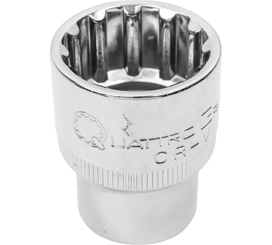 Головка Quattro Grip (22 мм; 1/2") GeeTee 07-4422-5