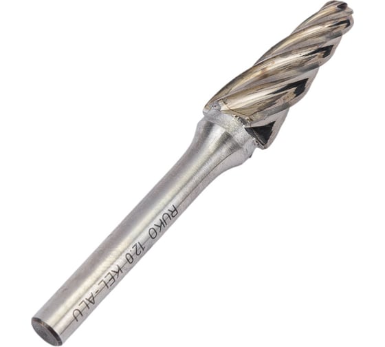 Бор-фреза твердосплавная тип L KEL (12х30х6х70 мм; HM) Ruko 116236A