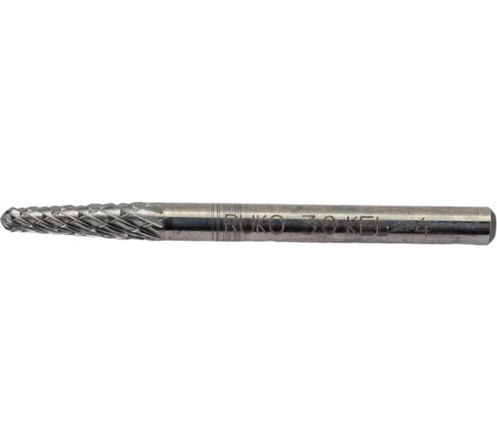Бор-фреза твердосплавная тип L KEL (3х12x3x38 мм; HM) Ruko 116232