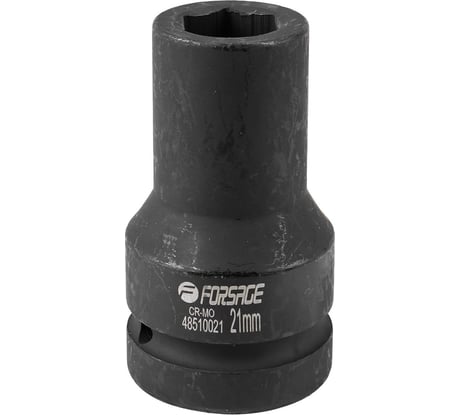 Головка ударная глубокая 6-гранная (21 мм; 1") Forsage F-48510021(15590)