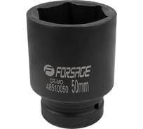 Головка ударная глубокая 6-гранная (50 мм; 1") Forsage F-48510050(6387)