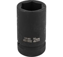 Головка ударная глубокая 6-гранная (32 мм; 1") Forsage F-48510032(7103)