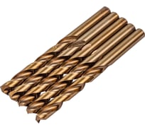 Сверло по металлу в пластиковом футляре (5 шт; 12 мм; HSS Co) Forsage F-DSP120H(19808)