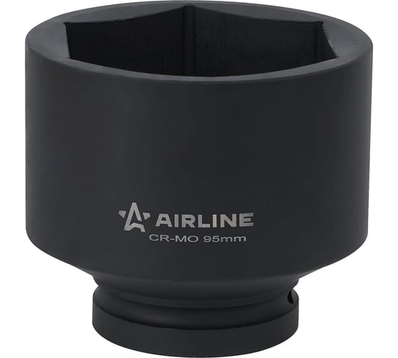 Головка ударная торцевая шестигранная 1"DR, 95 мм, L=110 мм Airline ATAS135