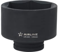 Головка ударная торцевая шестигранная 3/4"DR, 105 мм, L=110 мм Airline ATAS134