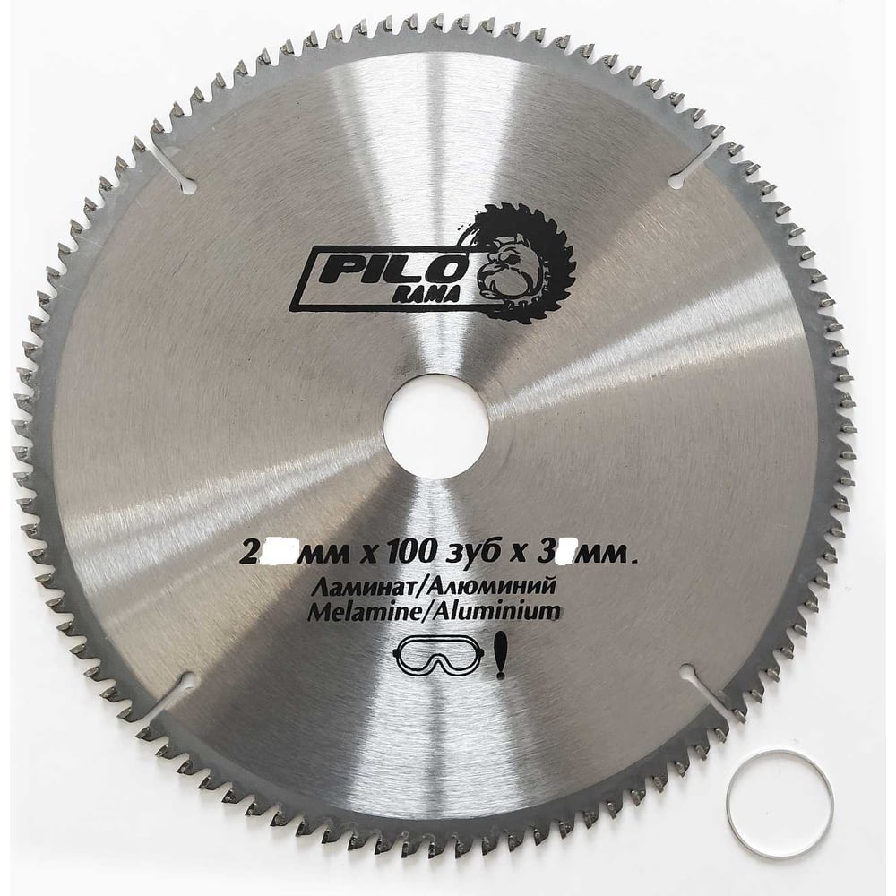 Диск пильный по ламинату и алюминию 216х30 мм, 100 зубьев Pilorama ...