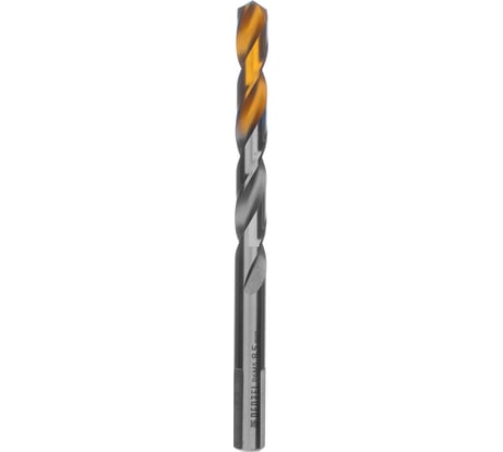 Сверло спиральное по металлу 8.5x117 мм, Р6М5, Golden Tip Denzel 718240
