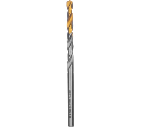 Сверло спиральное по металлу 4.2x75 мм, Р6М5, Golden Tip Denzel 718230