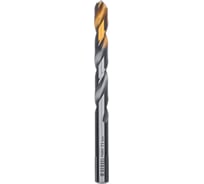 Сверло спиральное по металлу 11x142 мм, Р6М5, Golden Tip Denzel 718243