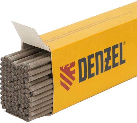 Электроды DER-13/55 диам 3 мм, 2.5 кг,основное покрытие Denzel 97505