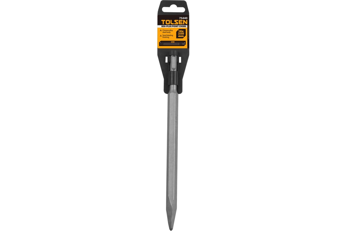 Пика SDS Plus, 14x250 мм TOLSEN 75440 - выгодная цена, отзывы ...
