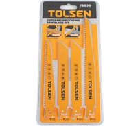 Набор полотен для сабельной пилы Industrial, по дереву/металлу, 10 шт TOLSEN 76830