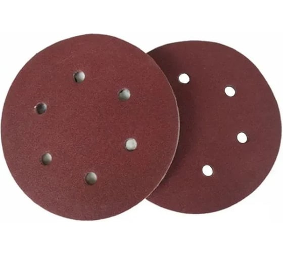 Шлифовальные круги 180 мм для жирафа, Р120, 30 шт Vitatools R-180-P120-30-8