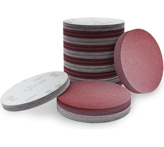Шлифовальные круги для жирафа 225 мм, P40, 10 шт Vitatools R-225-P40-10-0