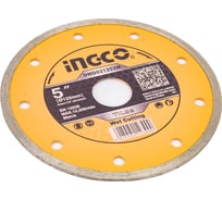 Диск алмазный сплошной (125х5х2х22 мм) INGCO DMD021252M