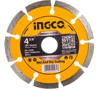 Диск алмазный сегментный (110х7.5х2х20 мм) INGCO DMD011102M